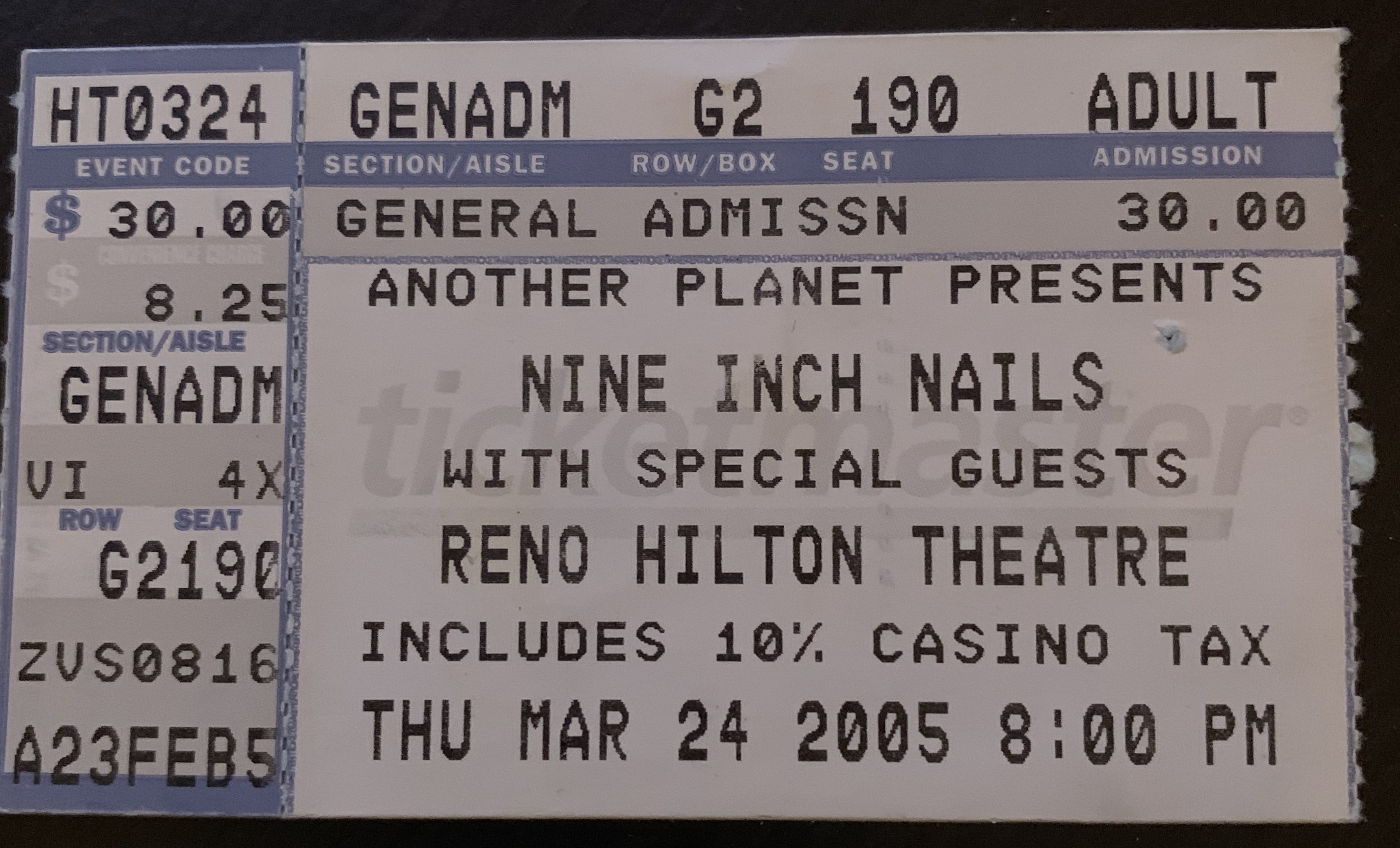 2005/03/24 Ticket
