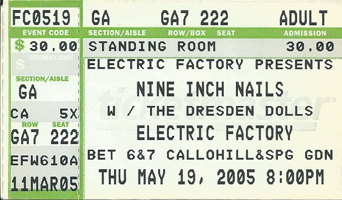2005/05/19 Ticket