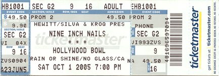 2005/10/01 Ticket