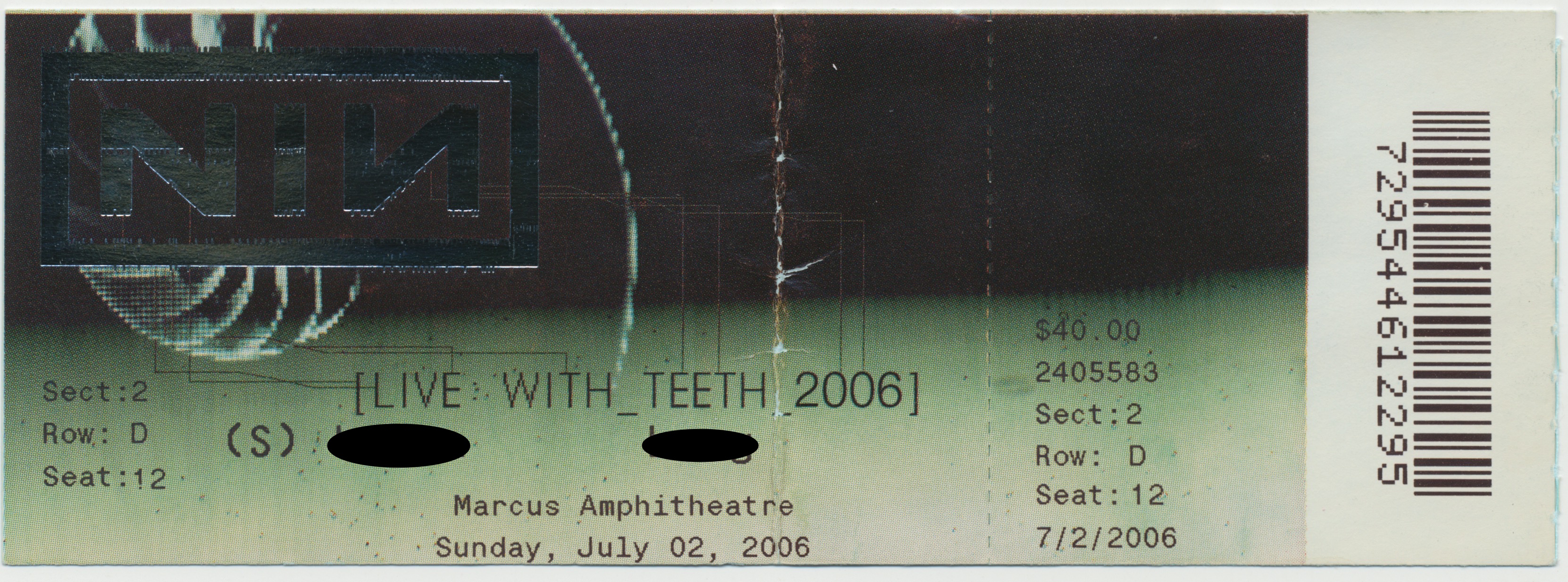 2006/07/02 Ticket