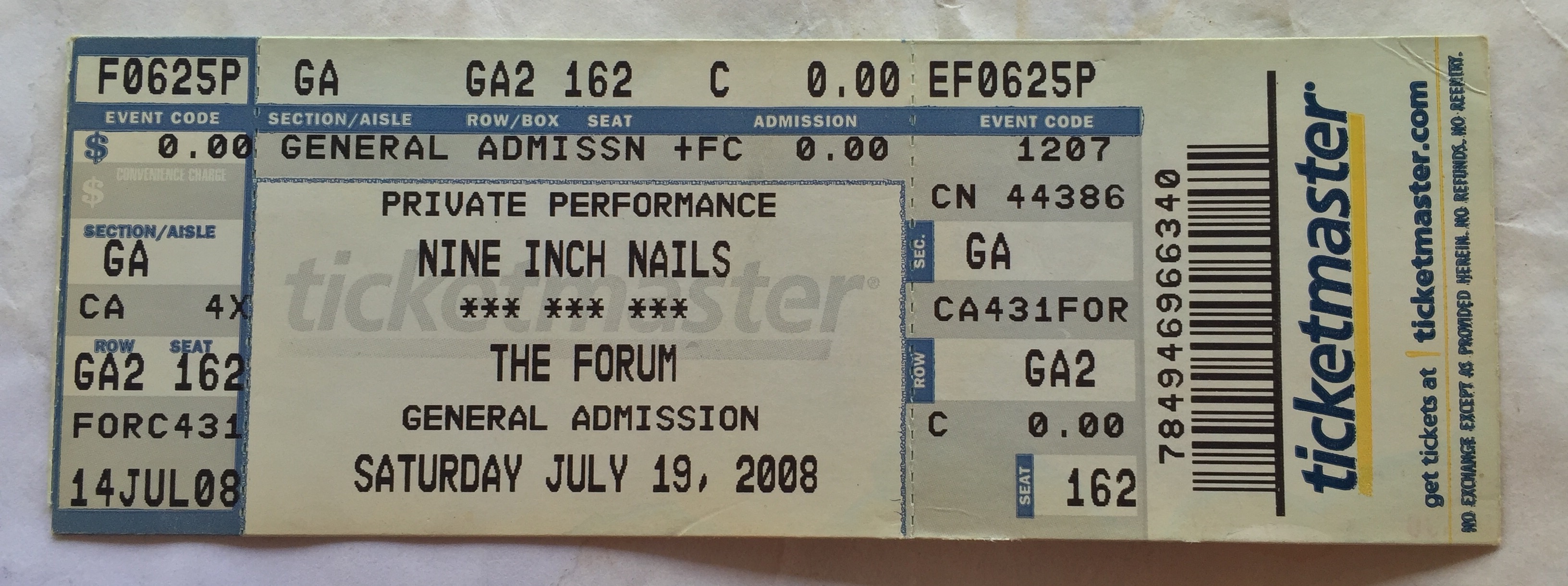 2008/07/19 Ticket
