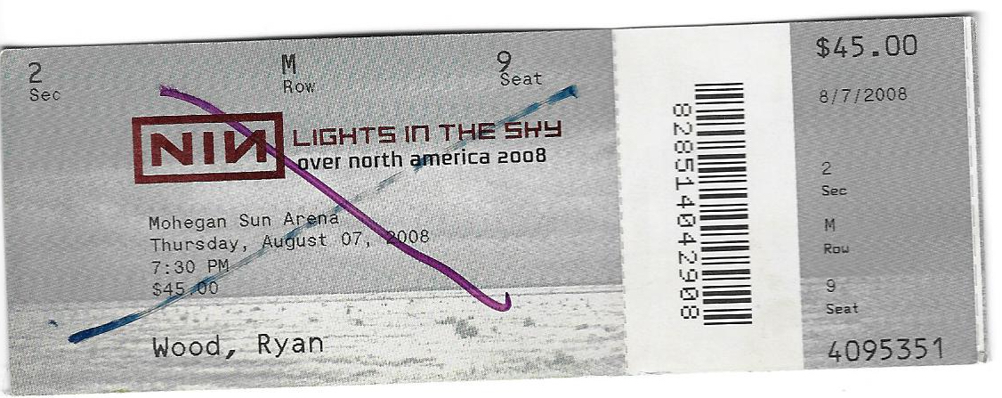 2008/08/07 Ticket