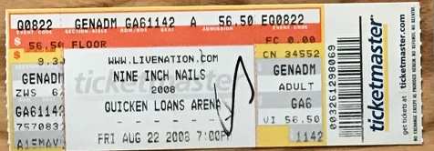 2008/08/22 Ticket
