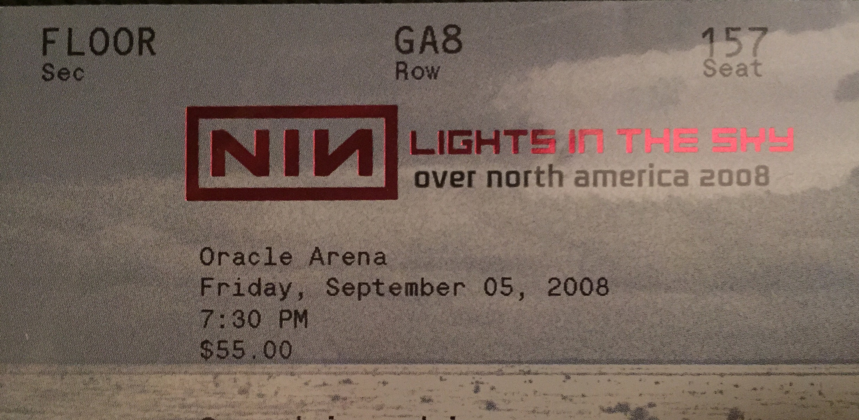 2008/09/05 Ticket