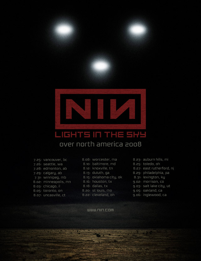 Lights In The Sky Tour Leg 1 Poster