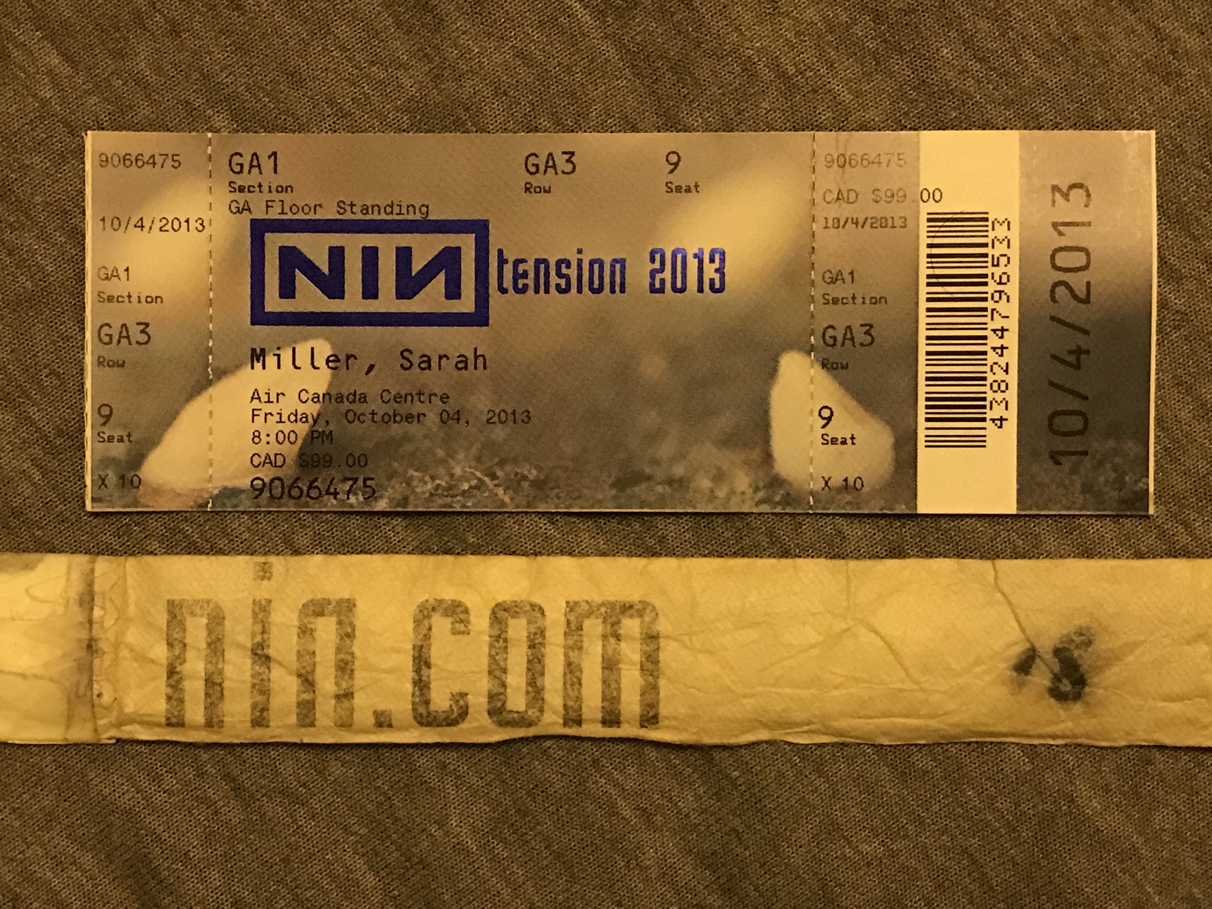 2013/10/04 Ticket